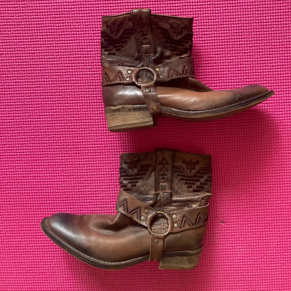 Ankle Leather Boots
